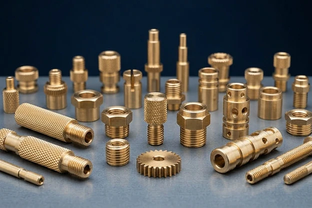 Brass water-management components — valves, hydrants, meter bodies — by Brasstech